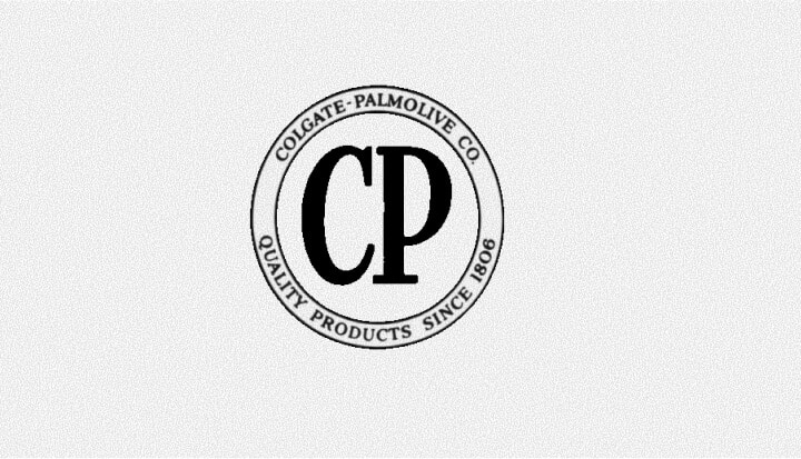 Logo from the 1950s for Colgate-Palmolive Co with the text Quality Products Since 1809 underneath.